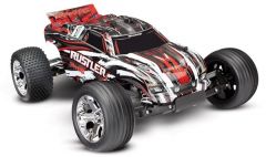 Traxxas Rustler XL-5 TQ (no battery/charger), Red, TRX37054-4R