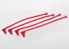 Body clip retainer, red (4), TRX5752