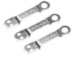 Battery connectors Sub-C silver (100 pcs), BRS518