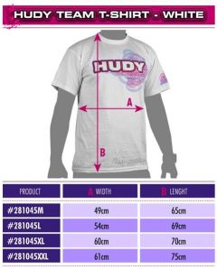 Hudy T-Shirt - White (Xxl), H281045XXL