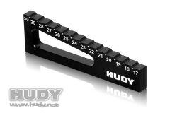 CHASSIS RIDE HEIGHT GAUGE 17MM TO 30MM FOR 1/8 & 1/10 OFF-RO, H107720