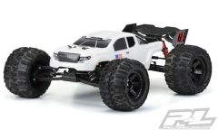 Pre-Cut Brute Bash Armor (White) Body for ARRMA Kraton (PRO352115)