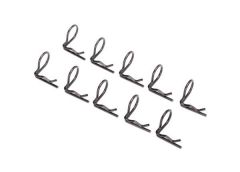 Body clip (mounting clip), angled, 90-degrees (10) BLACK, TRX3935A