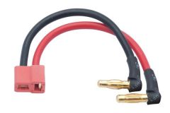 LRP Lipo Hardcase adapter wire (4mm plug to Deans), 65834