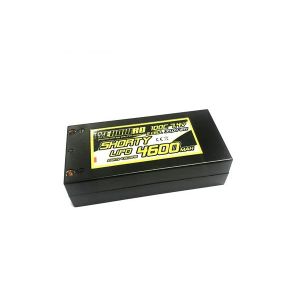 Yellow RC LiPo 4600mAh 7,4V 2S 100C Shorty Hardcase, YEL2646