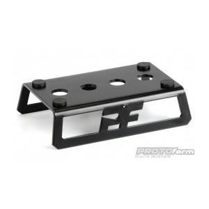 PROTOform Satin Black Car Stand for 1:10 & 1:12 On-Road Car, PR6256-00