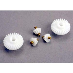 Differential bevel gear set (3-small & 2-large side bevel ge, TRX1242