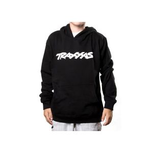 Traxxas Logo Hoodie Black Youth M, TRX1397-M