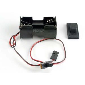 Battery holder with on/off switch/ rubber on/off switch cove, TRX1523