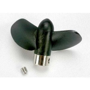 Propeller, left/ 4.0mm GS (set screw) (1), TRX1584