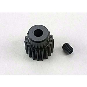 Gear, 18-T pinion (48-pitch) / set screw, TRX1918