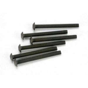 Screws, 3x30mm button-head machine (hex drive) (6), TRX2582