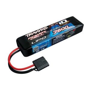 Power Cell LiPo 7600mAh 7.4V 2S 25C , Summit, E-Revo Slas ID, TRX2869X