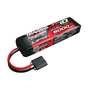 Power Cell LiPo 5000mAh 11.1V 3S 25C ,ID Summit, E-Revo Sl, TRX2872X