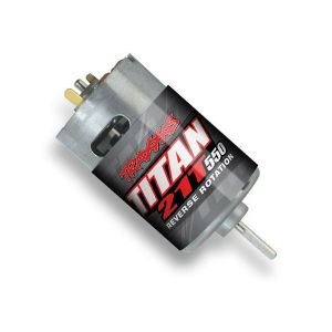 Motor, Titan 550, reverse rotation (21-turns/ 14 volts) (1), TRX3975R