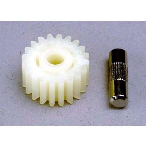 Idler gear (20-tooth)/ idler gear shaft, TRX4196