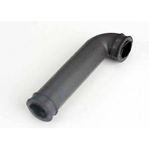 Exhaust pipe, rubber (N. Rustler/Sport/4-Tec) (side exhaust, TRX4451