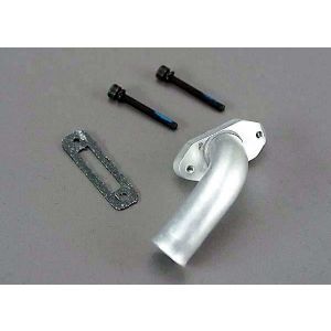 Exhaust header w/ gasket & screws, TRX4550