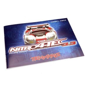 Owners manual, Nitro 4-Tec (with TRX 3.3 Racing Engine), TRX4899R