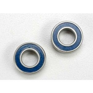 Ball bearings, blue rubber sealed (6x12x4mm) (2), TRX5117