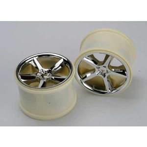Wheels, Gemini 3.8 (chrome) (2) (also fits Maxx series), TRX5372