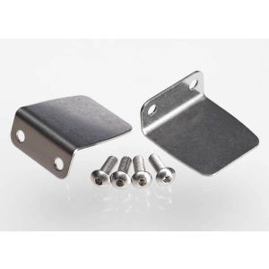 Trim tab (2)/ 4x12mm BCS (stainless) (4), TRX5730