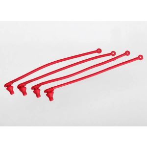 Body clip retainer, red (4), TRX5752
