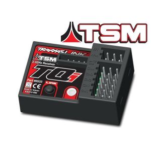 Receiver, micro, TQi 2.4GHz wiith telemetry & TSM (5-channel, TRX6533