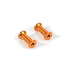 ALU REAR BRACE MOUNT 13MM - ORANGE, X373073-O