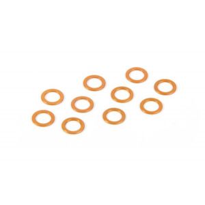 ALU SHIM 5.3x7.8x0.5MM - ORANGE (10), X373120-O
