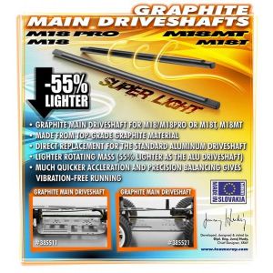 Graphite Main Driveshaft M18, M18Pro, X385511