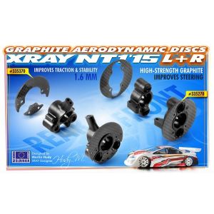 GRAPHITE REAR AERODYNAMIC DIS C 1.6MM - LEFT+RIGHT - SET, X335370