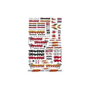 Official Traxxas Decals (6-Col, TRX9950