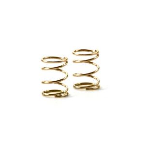 SPRING 4.25 COILS 3.6x6x0.4MM, C=1.5 - GOLD (SOFT) (2), X372176