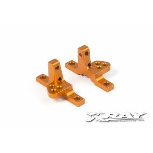 T4 ALU UPPER CLAMP WITH ADJ. ROLL-CENTER (L+R) - ORANGE, X302030-O