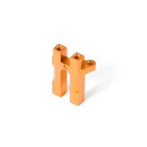 X1'16 ALU SERVO MOUNT - ORANGE, X376258-O