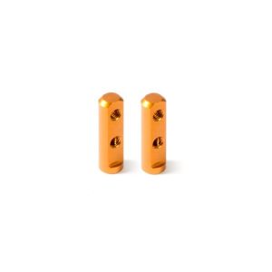 X12 ALU SERVO MOUNT - ORANGE (2), X376257-O