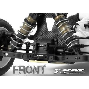 XB808 Alu Front Lower Susp. Holders Set - Square Adj. Roll-, X352304