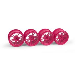 Xray M18MT Starburst Wheels Pink (4), X389948