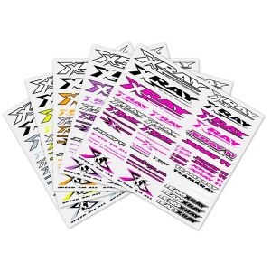 Xray Stickers For Body 5 Different Colors, X397320