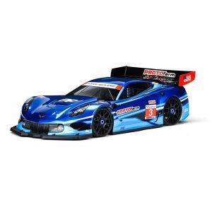 Chevrolet Corvette C7.R Clear Body 1:8 GT (Short WB) (PRM155140)