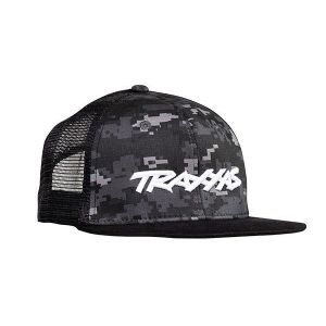 Traxxas Logo Hat Flat Bill Bla