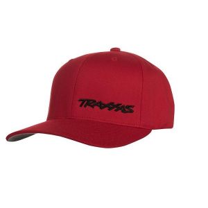 Flex Hat Curve Bill Red/Blk Lx