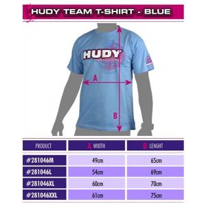 Hudy T-Shirt - Sky Blue (M), H281046M