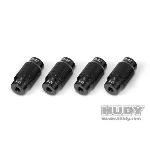 Alu Nut For 1/10 Off-Road Set-Up System (4), H108960