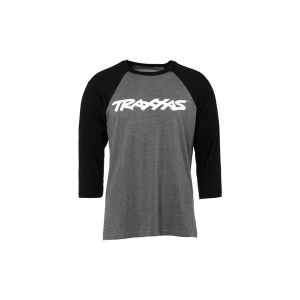 Traxx Raglan Shirt Grey/Black SM, TRX1369-S