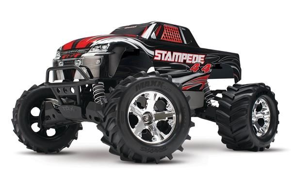 Traxxas Stampede 4x4 XL-5 TQ (incl battery/charger), Black, TRX67054-1BLK