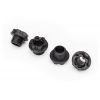 Stub axle nut (4), TRX8886