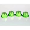 Green anodized axle nuts, TRX1747G