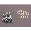 Nut set, nut & washer set for Sledgehammer (3mm lock nuts (1, TRX1846